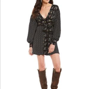 Free People Midnight Combo Floral Dress.